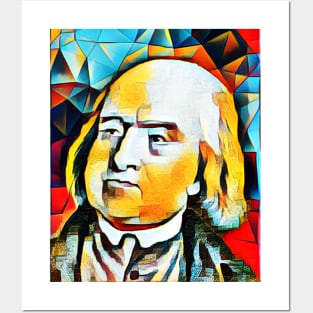 Jeremy Bentham Abstract Portrait | Jeremy Bentham Artwork 2 Posters and Art